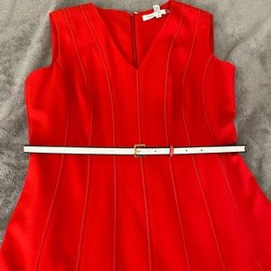 Gorgeous red Calvin Klein dress